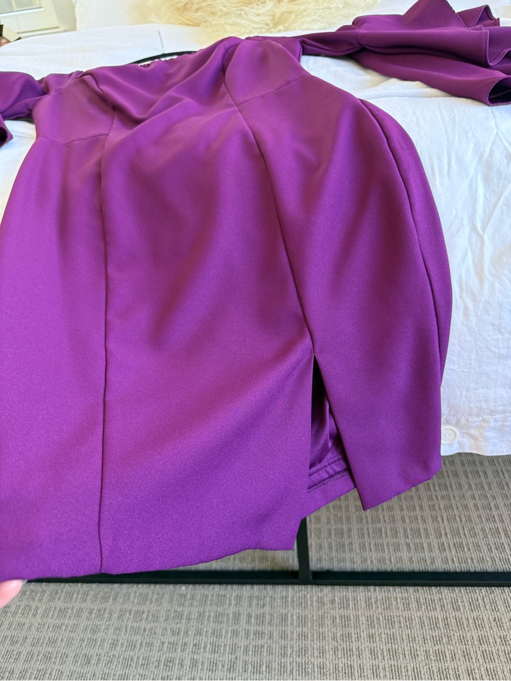 VENUS | Ruffle Sleeve Dress - Picture 8 of 9